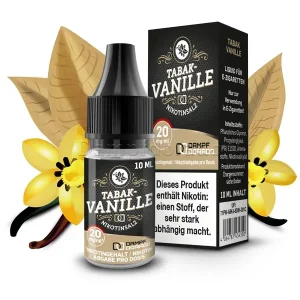 Dampfdorado Nikotinsalz | Liquid Tabak-Vanille | Dampfdorado