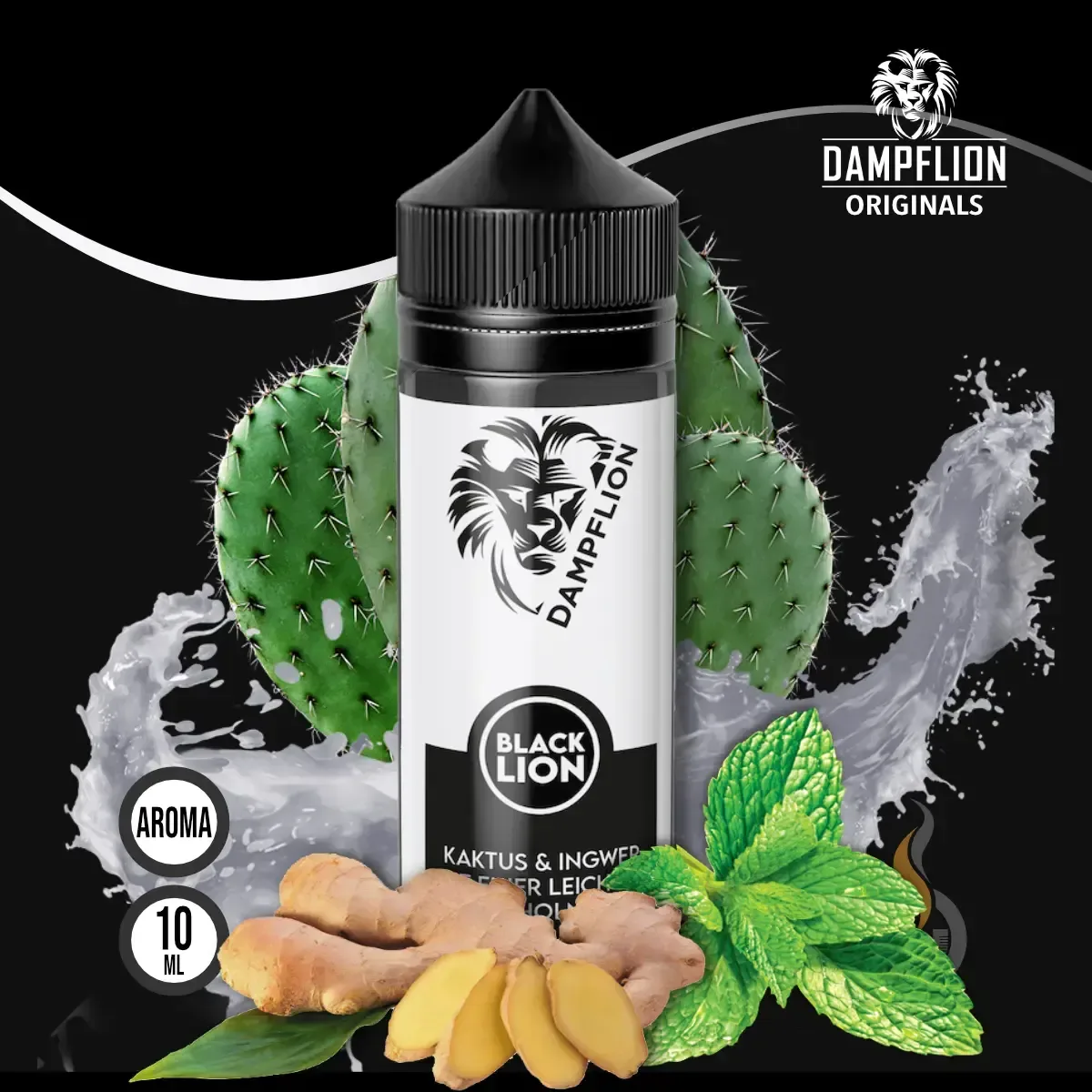 DAMPFLION Black Lion Aroma – 10 ml