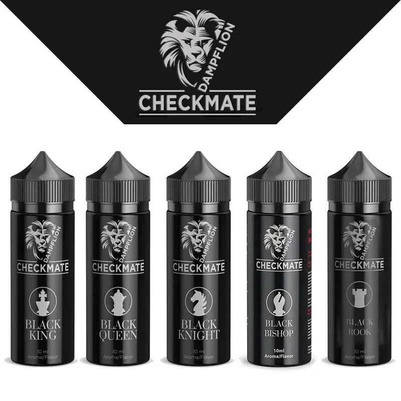 Dampflion Checkmate Black – Longfill Aroma
