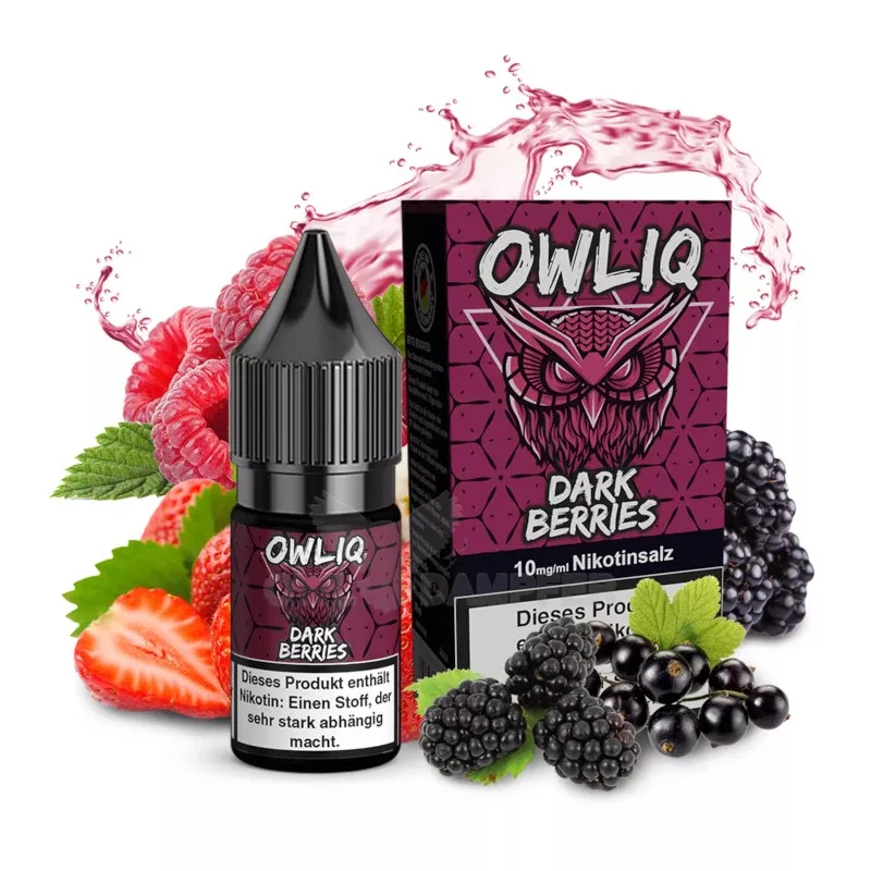 Dark Berries Nikotinsalz Liquid – OWL OWLIQ
