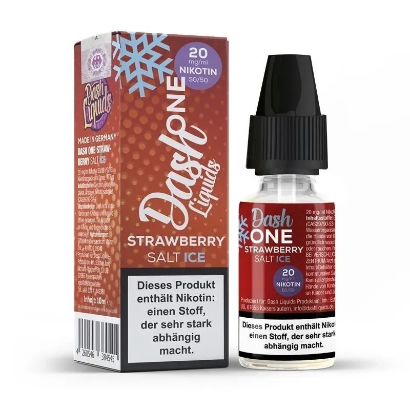 Dash One Nikotinsalz Liquid Strawberry Ice 20 mg/ml
