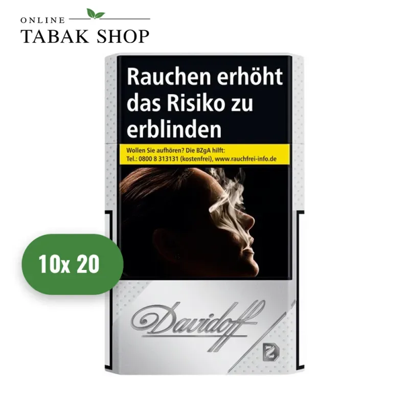 Davidoff Silver Zigaretten OP (10 x 20er)