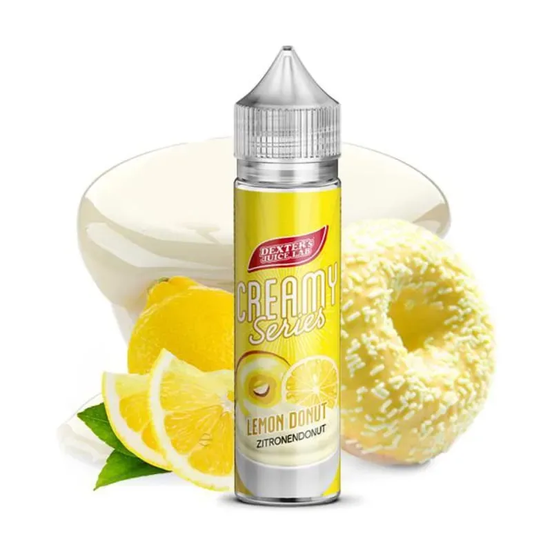 Dexters Juice Lab Creamy Series Lemon Donut Longfill Aroma 10 ml für 60 ml