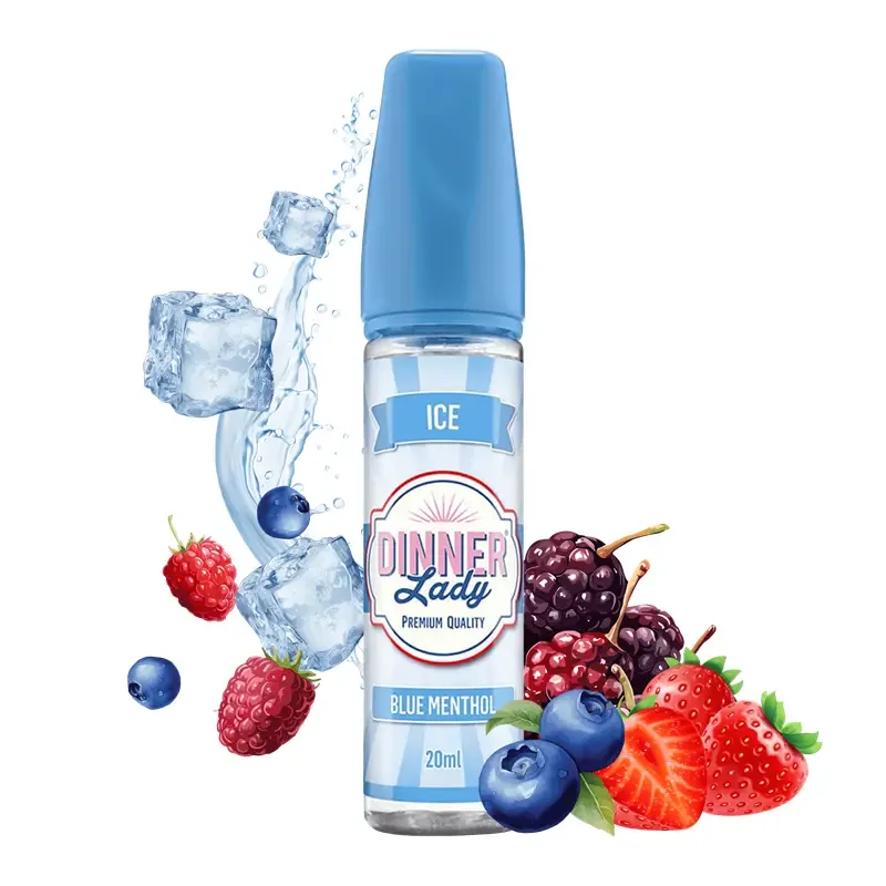 Dinner Lady Aroma – ICE – Blue Menthol – 20 ml Longfill