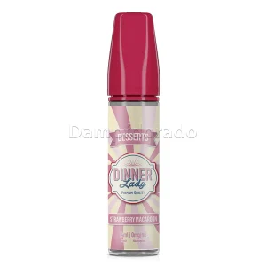 Dinner Lady Aroma Strawberry Macaroon | Longfill | Dampfdorado