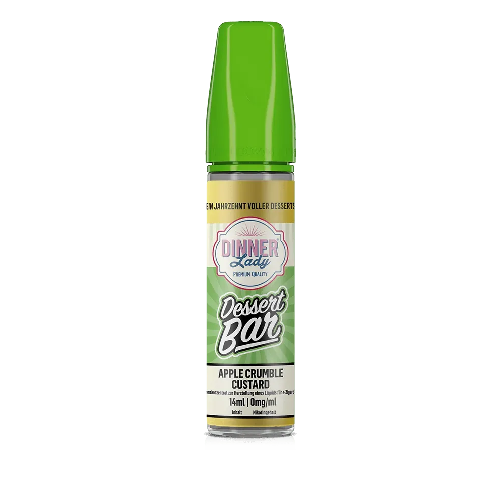 Dinner Lady Dessert Bar Longfill – Apple Crumble Custard – 14ml in 60ml Flasche