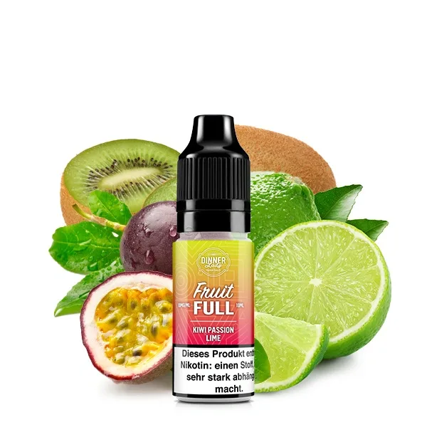 DINNER LADY Dinner Lady Nikotinsalz Fruit Full – Kiwi Passion Lime 10ml