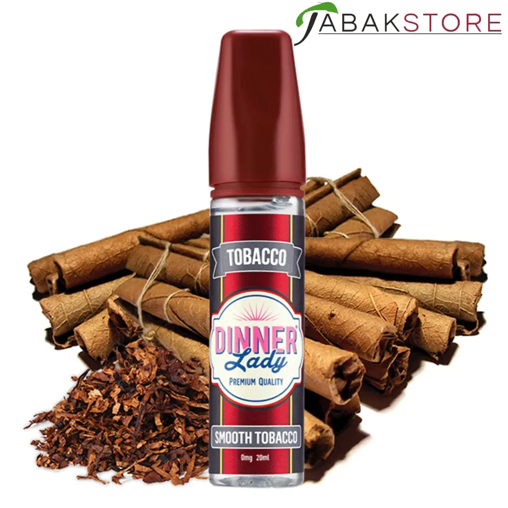 Dinner Lady | Tobacco | Smooth Tobacco | 14ml Liquid | Aroma