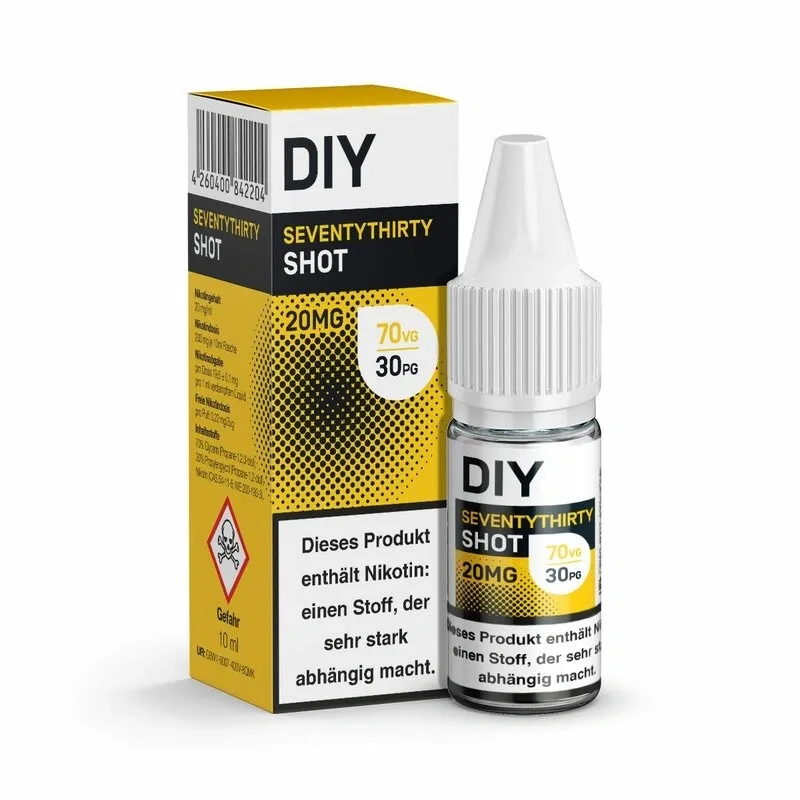 Diy DIY Shot – Seventythirty (70VG/30PG) – 10ml – 20 mg/ml
