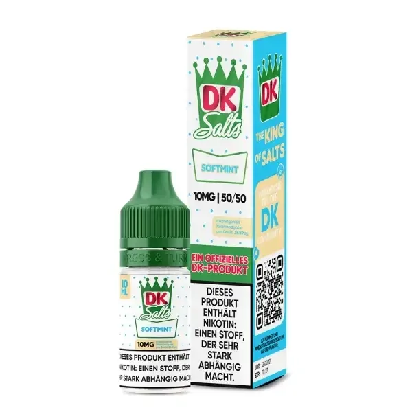 DK Salts Nikotinsalz Liquid – Softmint 10ml