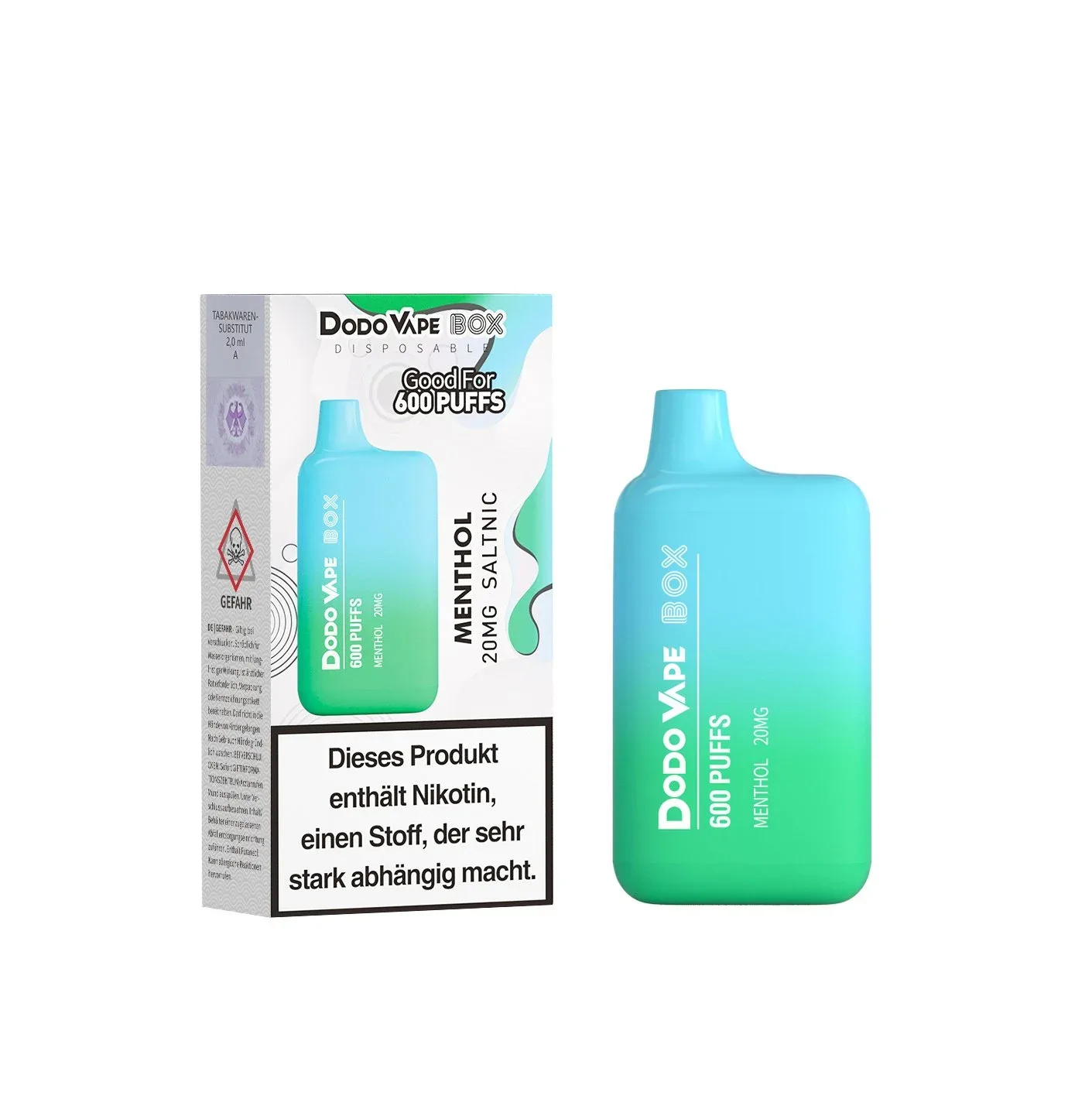 Dodo Vape Box 600 – Menthol