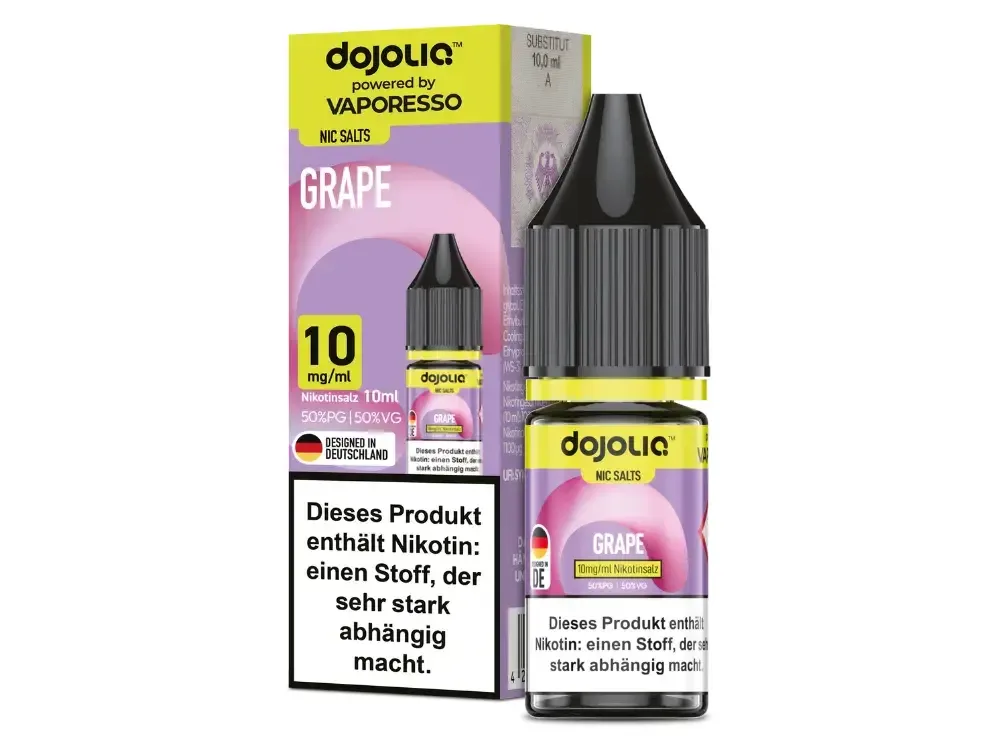 Dojoliq – Grape Nikotinsalz Liquid 10ml