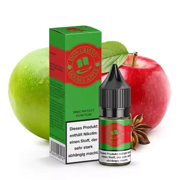 Don Cristo – Double Apple – 10ml Nikotinsalz-Liquid
