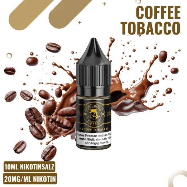 Don Cristo NicSalt Liquid 10ml – Coffee Tobacco – 20mg Nikotin