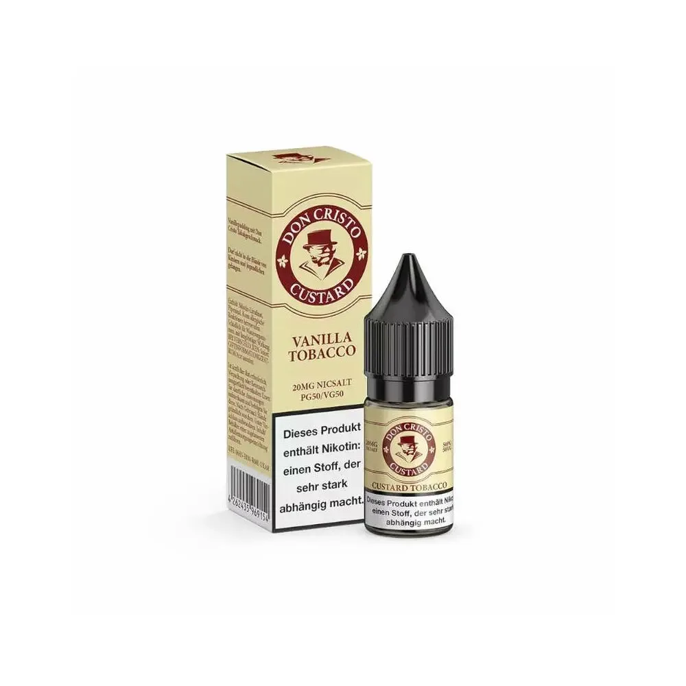 Don Cristo Nikotinsalz 10ml – Vanilla Tobacco