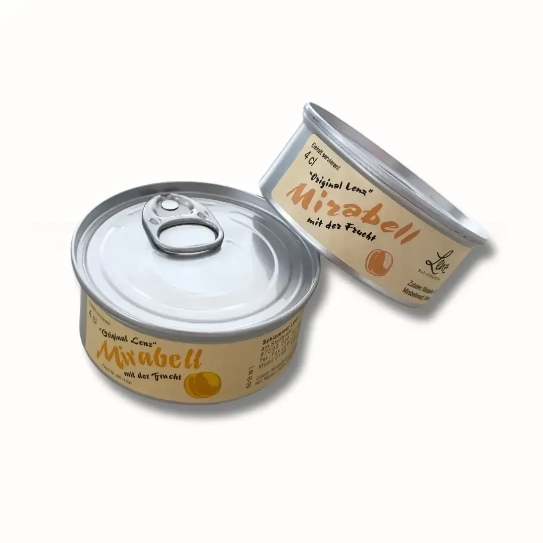 Dosenschnaps Mirabell 40% 4cl