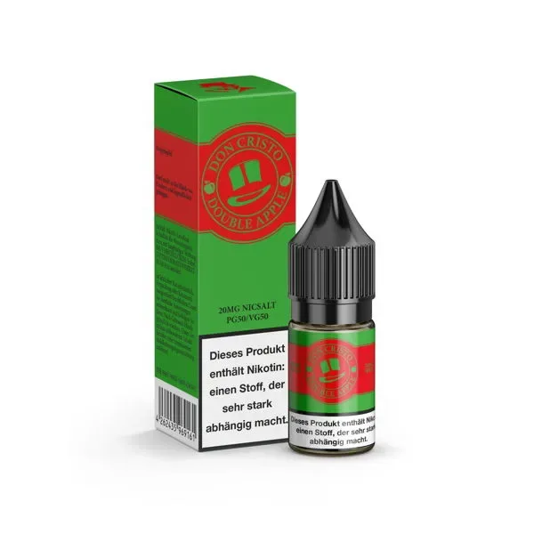 Double Apple Nikotinsalz Liquid Don Cristo