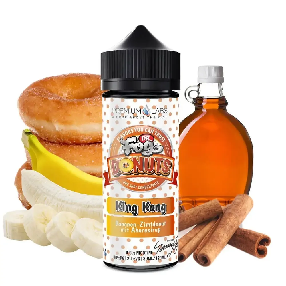 Dr. Fog – King Kong (Longfill, Fruchtig, Dessert)