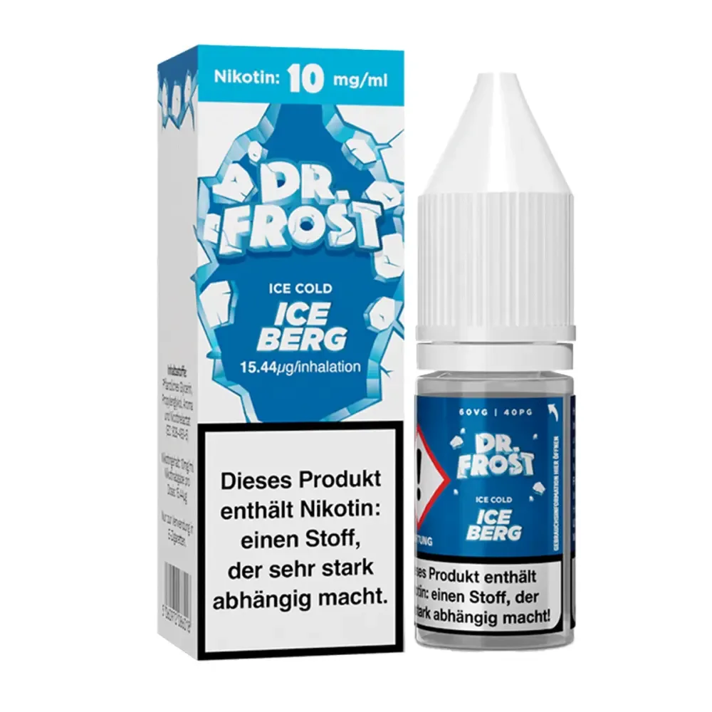 Dr. Frost – Ice Cold Ice Berg – NicSalt (Nikotinsalzliquid, 10 ml, 60% VG / 40% PG)