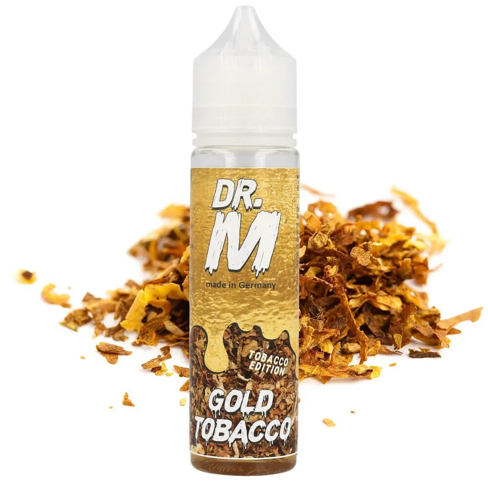 DR. M – Gold Tobacco (Longfill, 60 ml, Tabak)