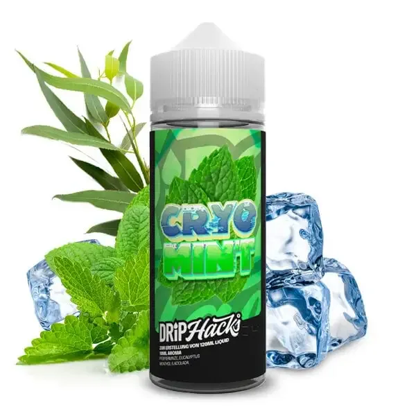 Drip Hacks – Cryo Mint (Longfill, 120 ml, Frische)