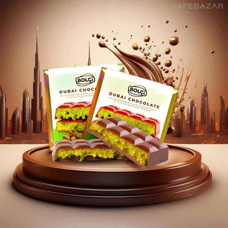 Dubai Schokolade – Kadayif Chocolate – 100 g Tafel