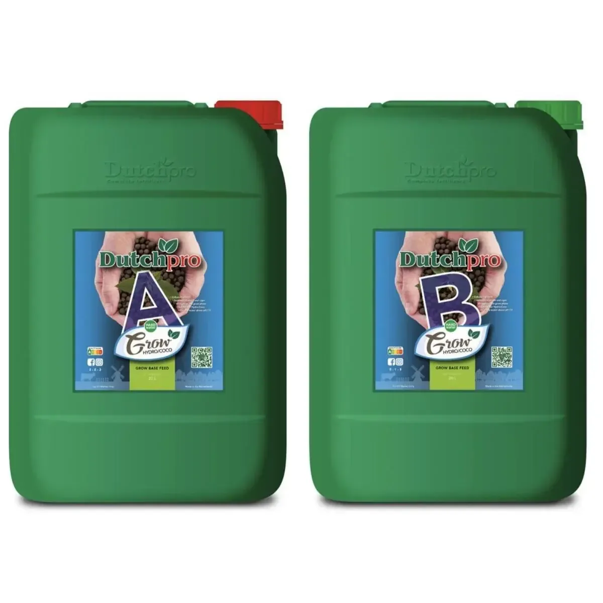 Dutchpro Grow A+B Hydro/Coco hartes Wasser je 20 Liter