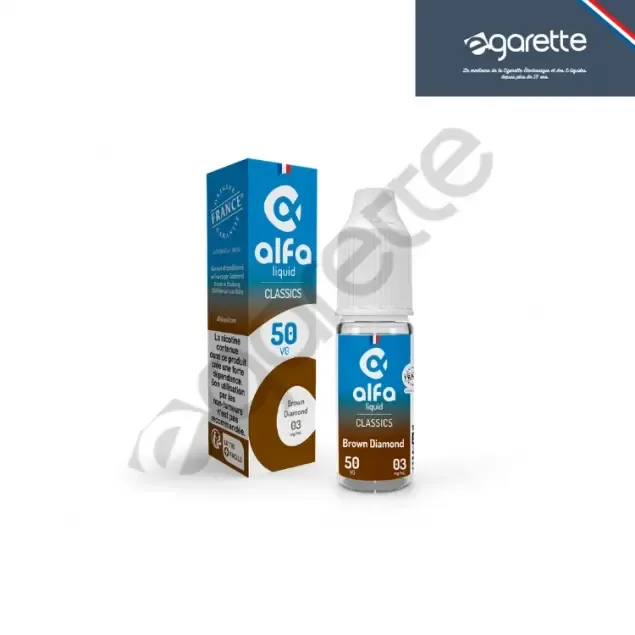 E-Liquid Brown Diamond – Classics – 10ml – Alfaliquid