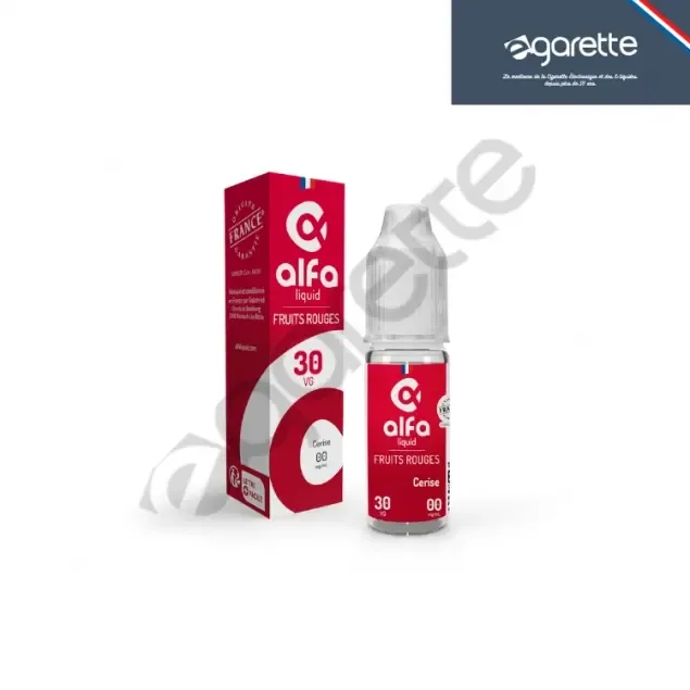 E-Liquid Cerise – Fruits Rouges – 10ml – Alfaliquid