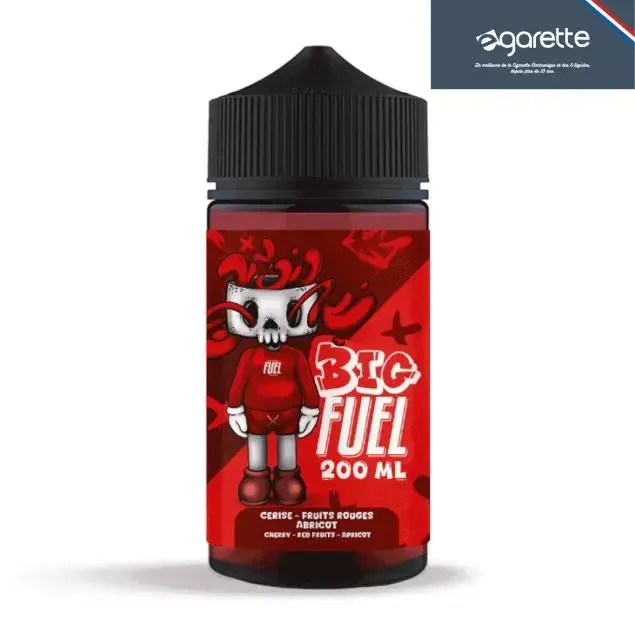 E-Liquid Cerise Fruits Rouges Abricot – Big Fuel – 200ml – Maison Fuel