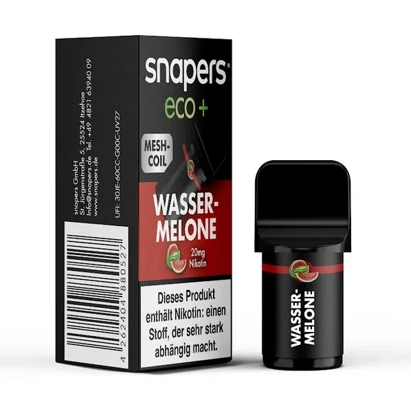 E-Liquidpod SNAPERS eco+ Wassermelone 20mg