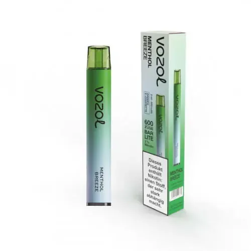 E-Zigarette: Vozol Bar Lite E-Zigarette 20mg 600Züge 550mAh NicSalt Menthol Breeze
