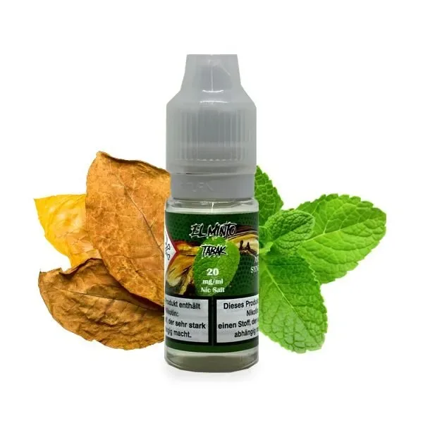 El Minto Nikotinsalz Liquid – Tabak 10ml 20mg/ml