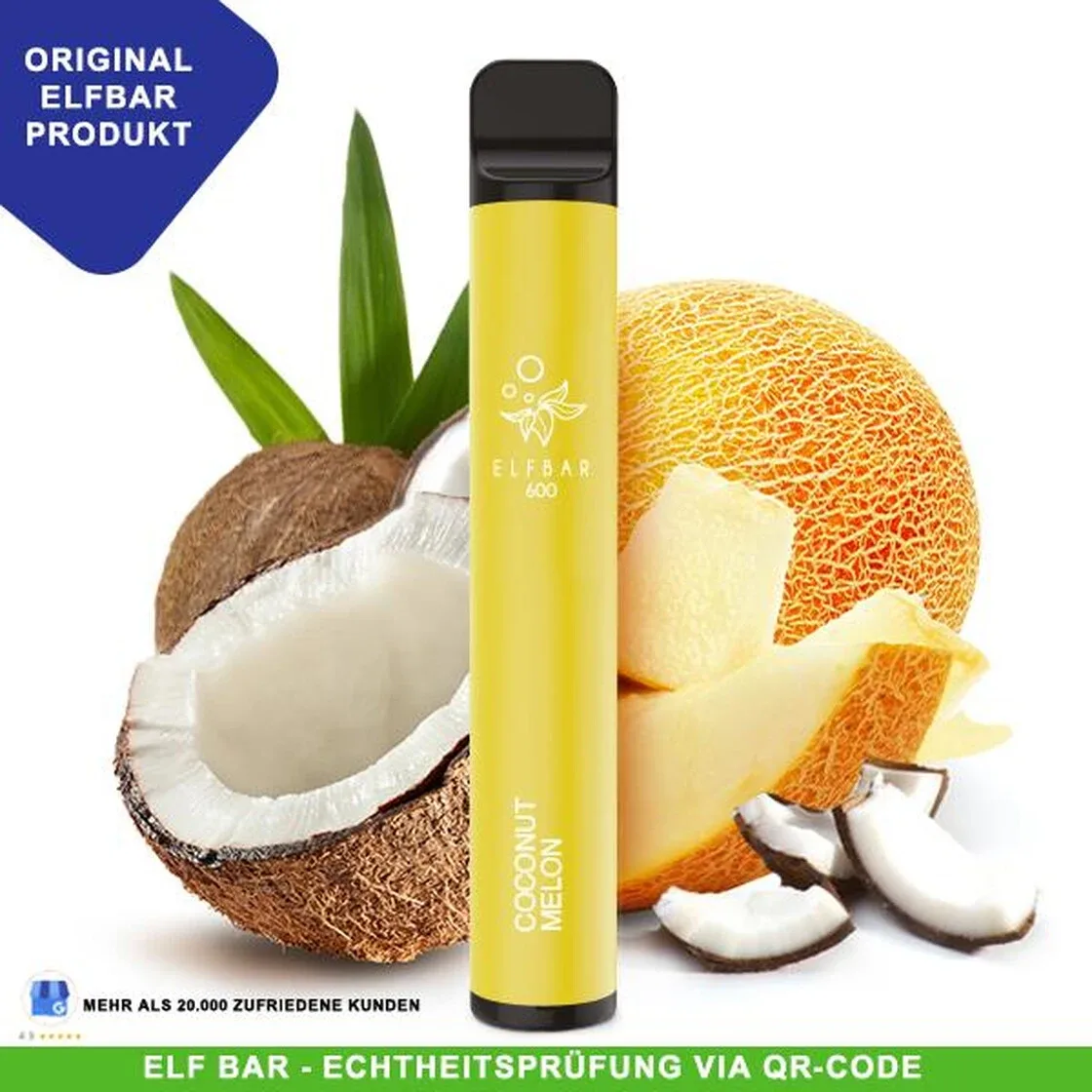 Elf Bar 600 – Coconut Melon 20mg/ml