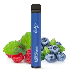 Elf Bar 600 mit Nikotin Blueberry Sour Raspberry