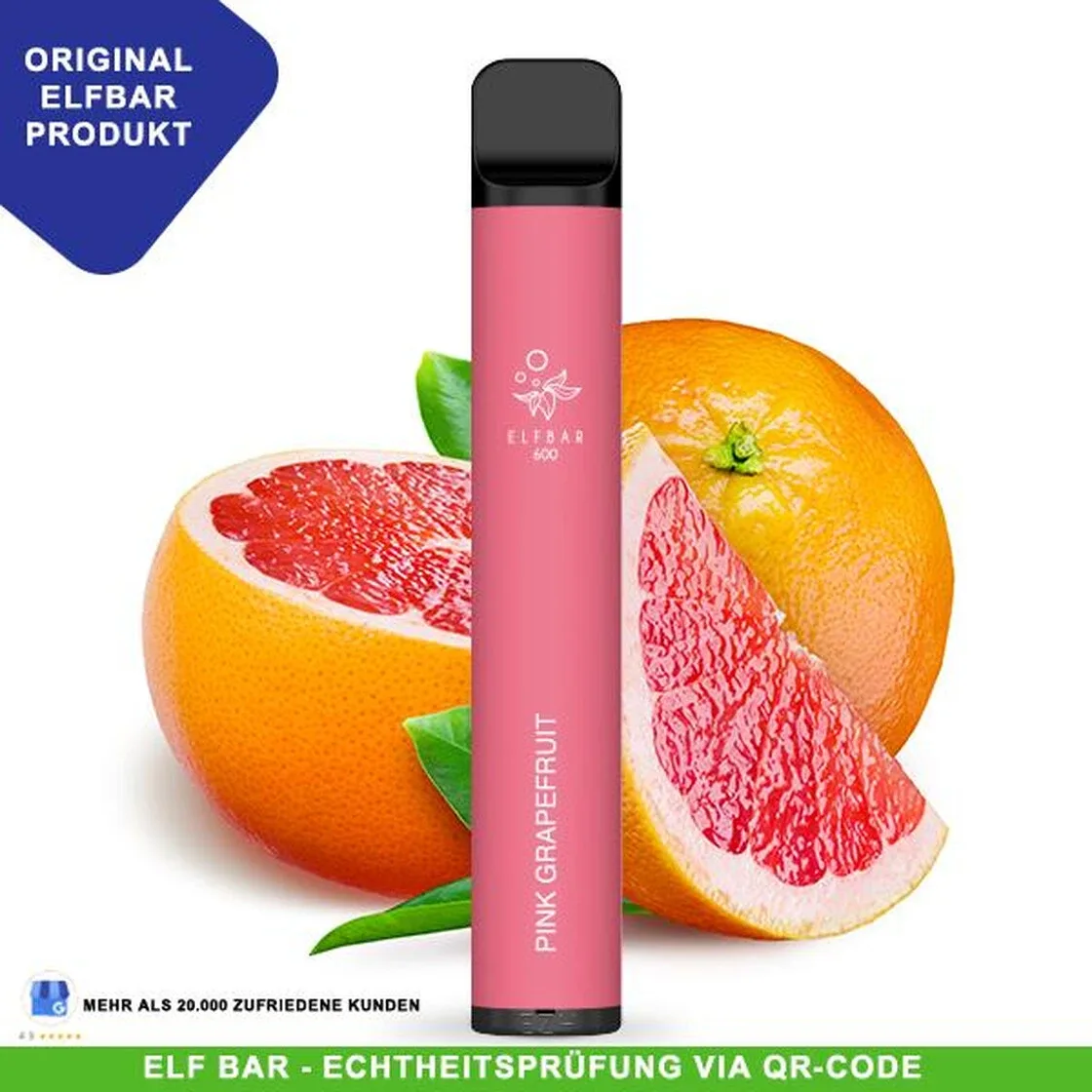 Elf Bar 600 – Pink Grapefruit 20mg/ml