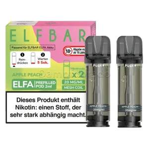 Elf Bar Elfa Pods apple peach | Dampfdorado