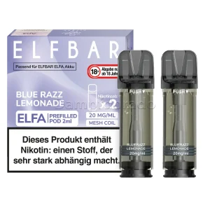 Elf Bar Elfa Pods blue razz lemonade | Dampfdorado