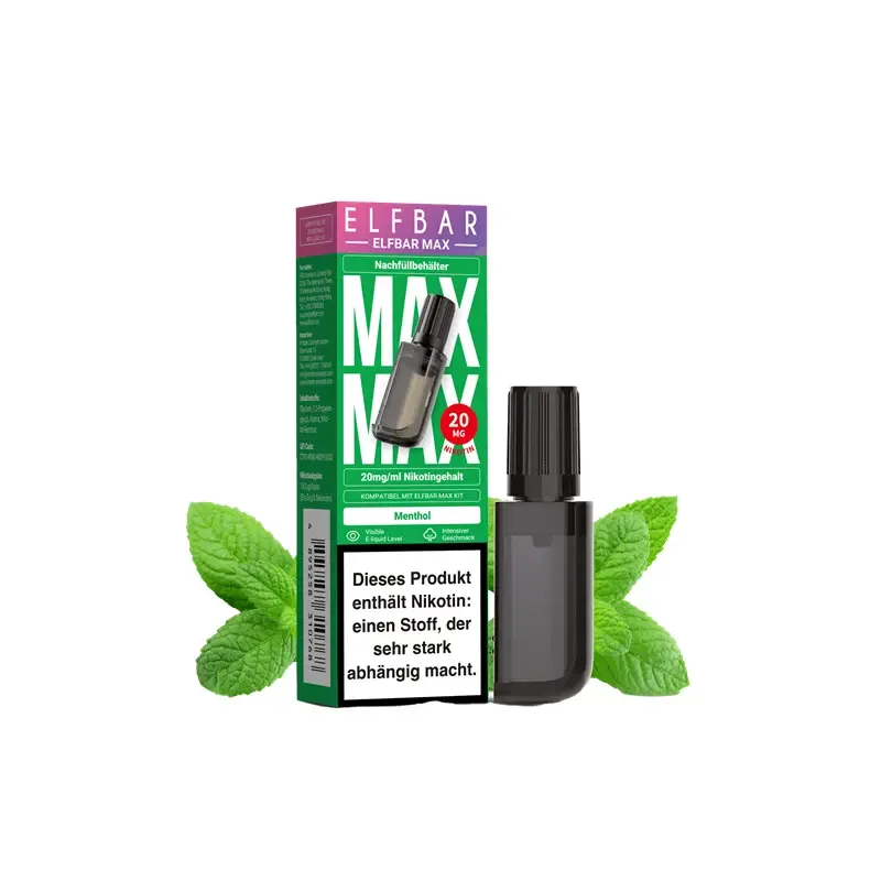 ELF Bar MAX – Menthol Pod – 1er Pack