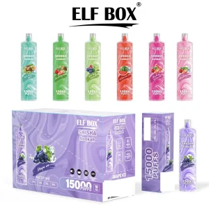 ELF BOX LS15000 15K Züge Einweg E Zigarette Wiederaufladbar Nikotinfrei