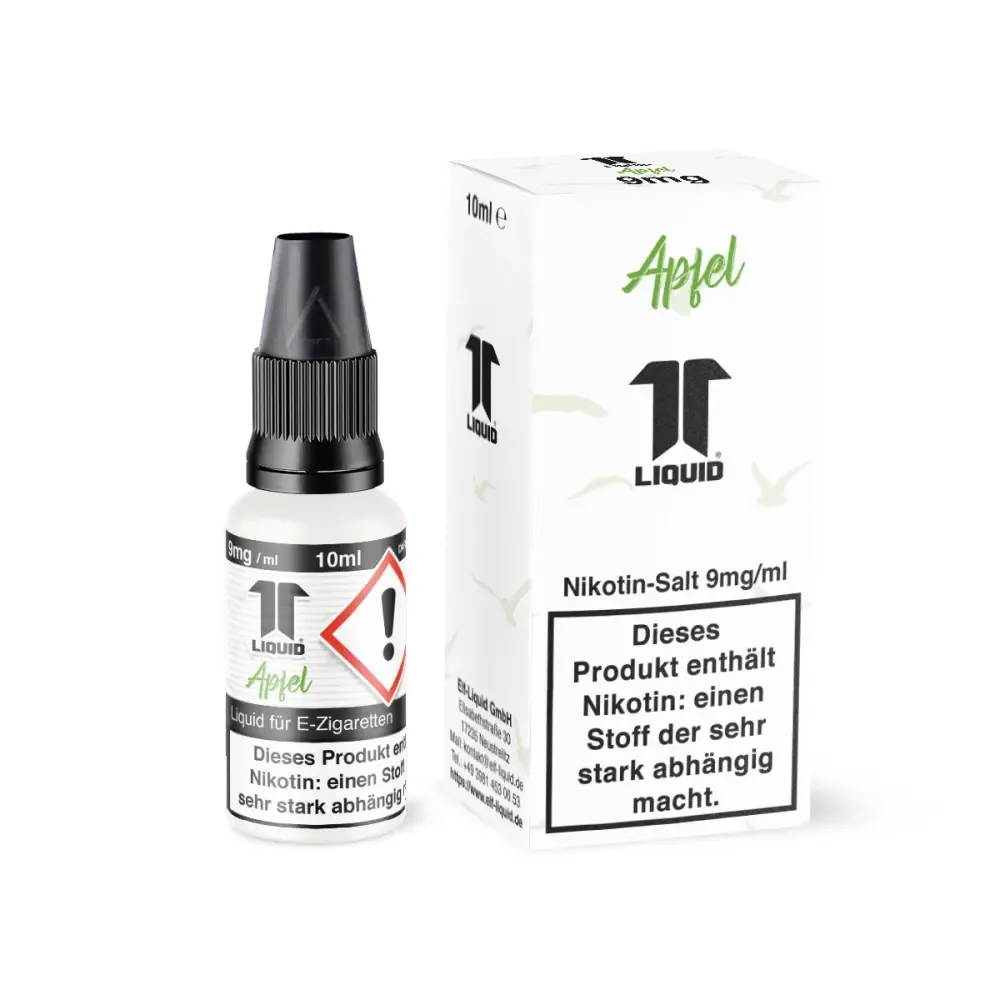 Elf Liquid – Apfel – Nikotinsalz (Nikotinsalzliquid, 10 ml, 50% VG / 50% PG)