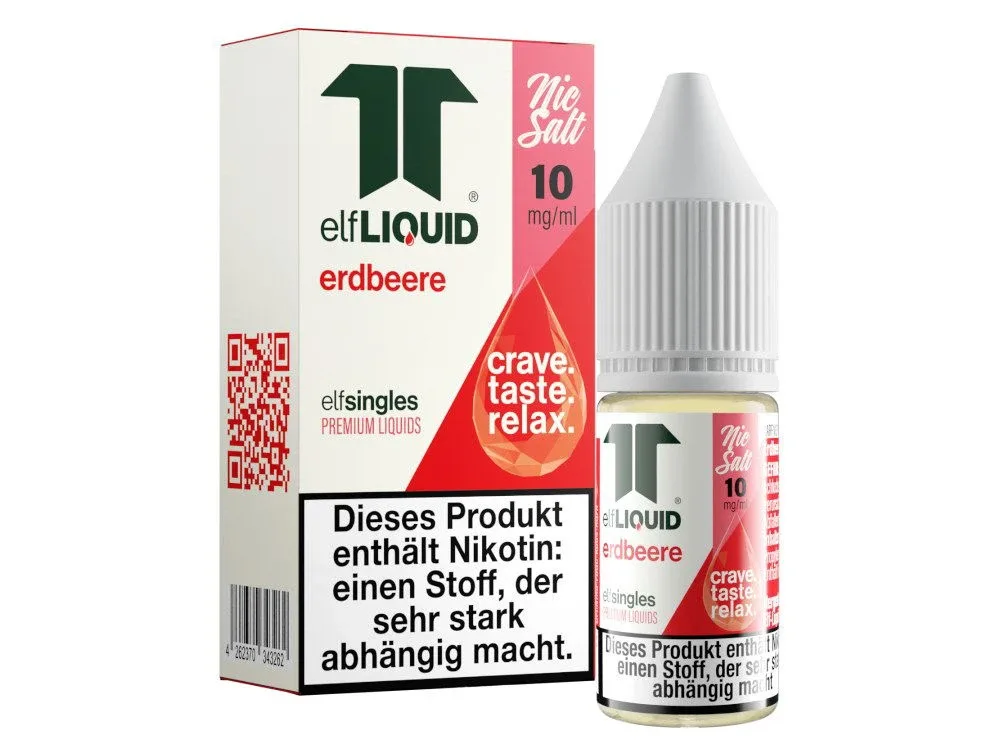 Elf-Liquid – Single – Nikotinsalz Liquid – Erdbeere