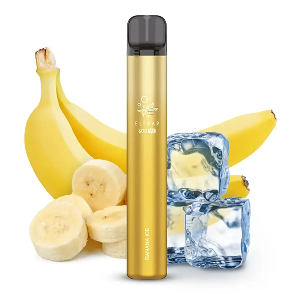 Elfbar 600 V2 CP Einweg E-Zigarette – Banana Ice – 20mg