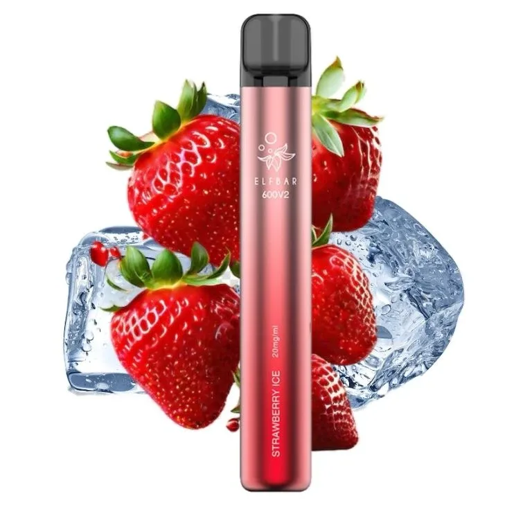 Elfbar 600 V2 – Strawberry Ice 20mg