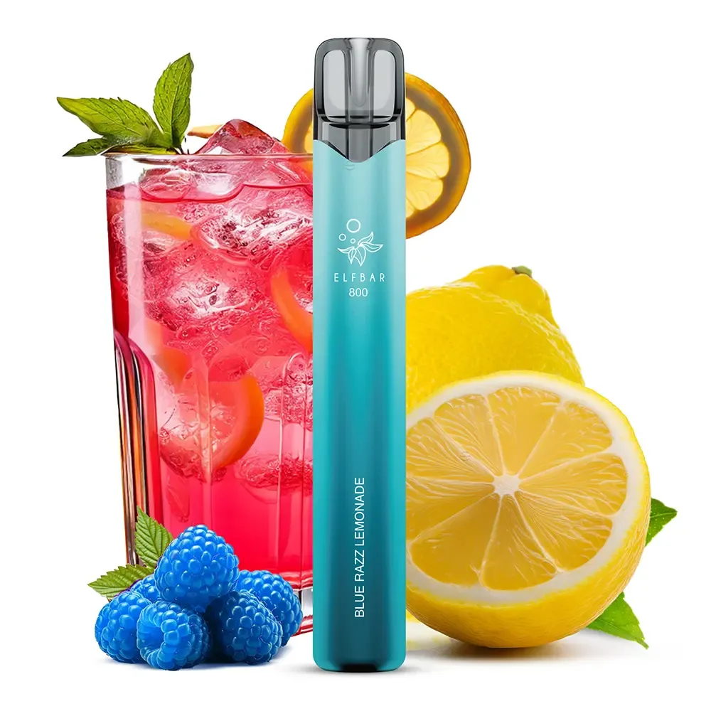 Elfbar 800 Einweg E-Zigarette – Blue Razz Lemonade – 0mg