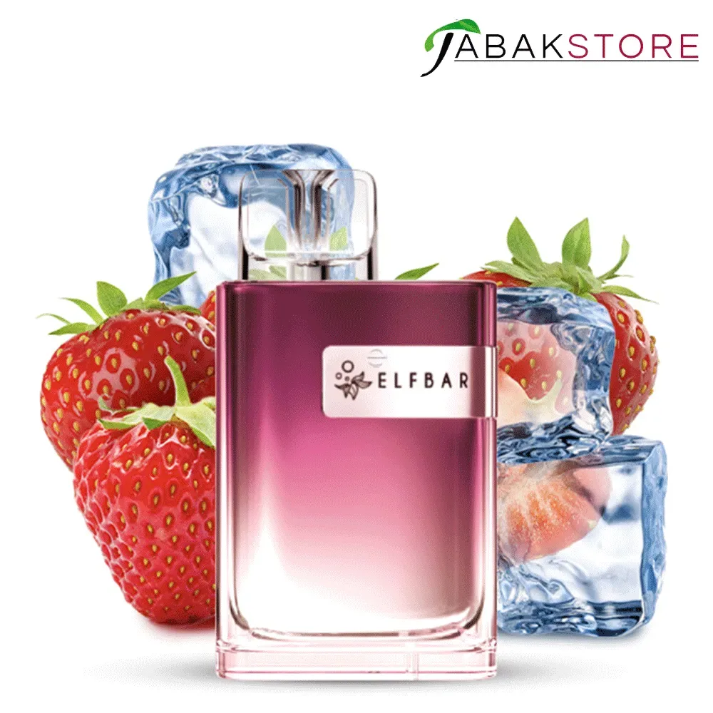 Elfbar CR600 Einweg E-Zigarette – Strawberry Ice – 20mg