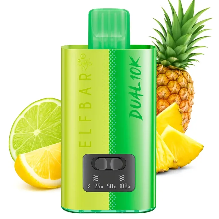 Elfbar Dual 10000 – Lemon Edition 20mg