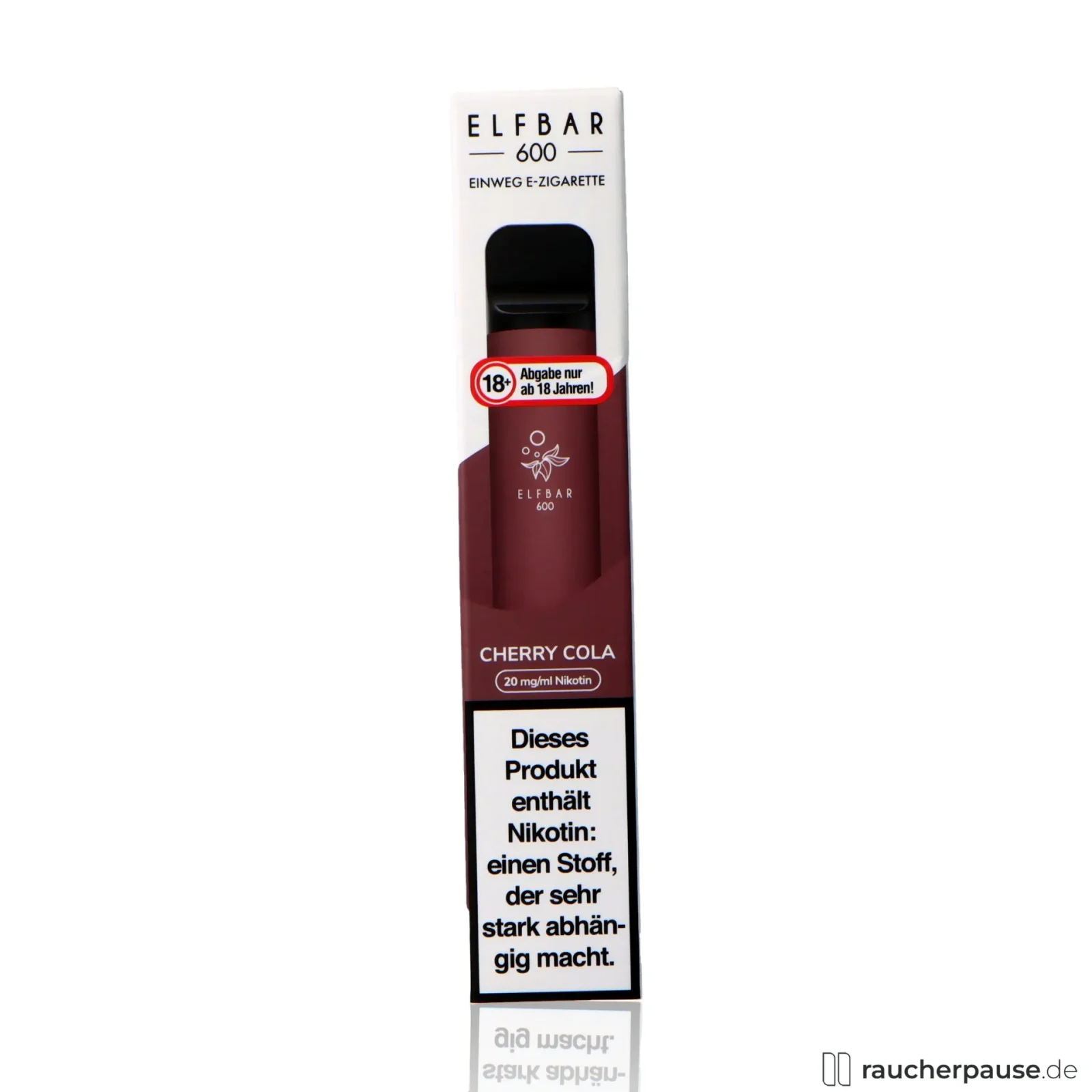 ELFBAR E-Shisha Cherry Cola | 20mg/ml Nikotin | Einweg E-Zigarette | Kirsche & Cola