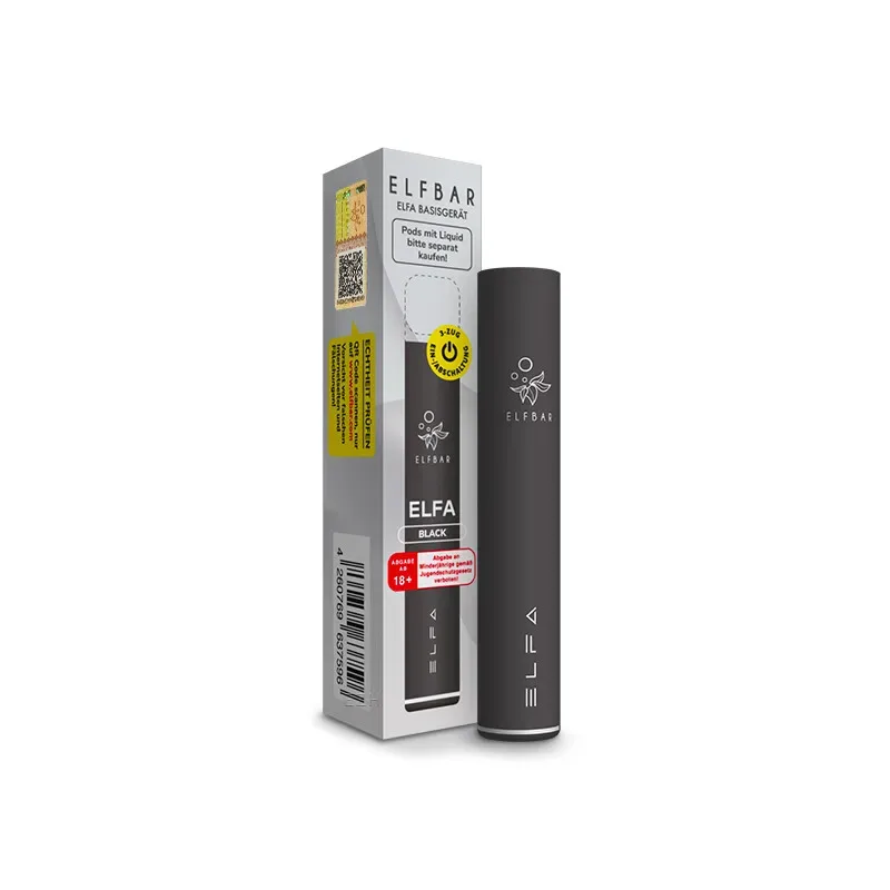 Elfbar – Elfa Akku 500 mAh – Schwarz