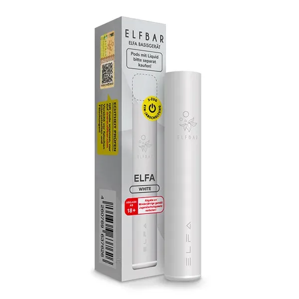 Elfbar – Elfa – Basisgerät ohne Pod – White